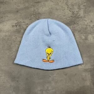 Vintage Looney Tunes Tweety Bird Beanie 1999